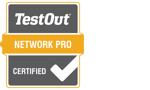 TestOut Network Pro Certification Logo